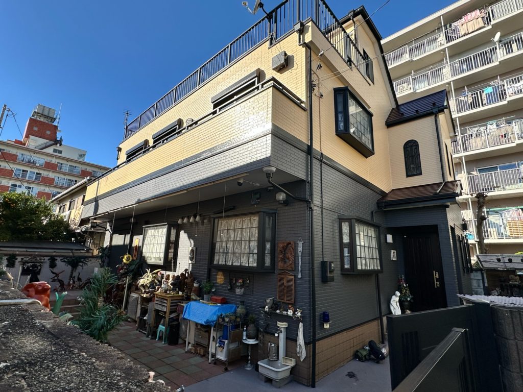 外壁塗装工事　フッ素REVO1000-IR　アステックペイント